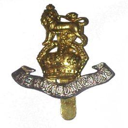 1 R Dragoons VIC/KC Cap Badge
